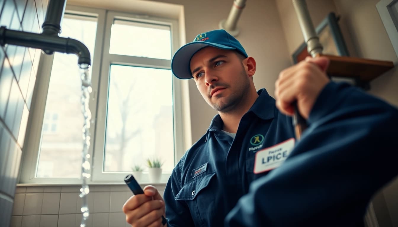 24 hour plumber nyc assisting a homeowner in a plumbing emergency in New York City.