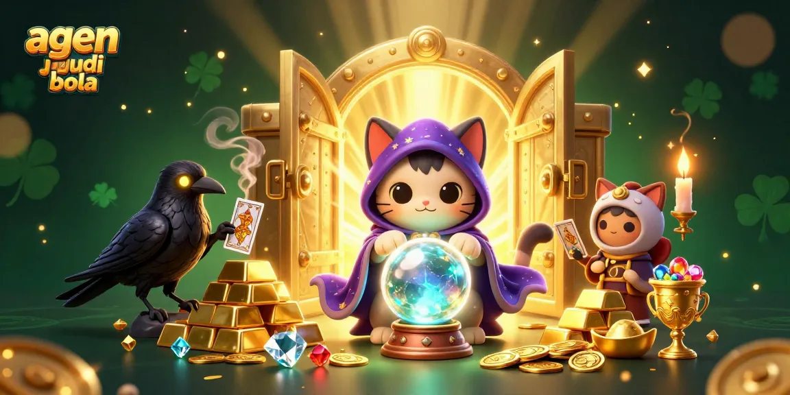 Experience thrilling agen judi bola action with vibrant characters and sparkling treasures.