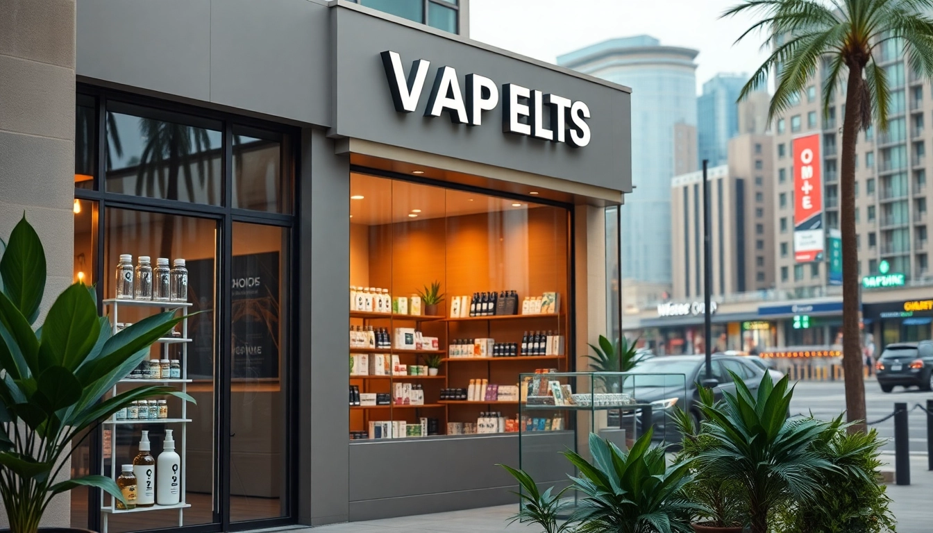 Visit this inviting vape shop near me featuring a diverse range of CBD products.