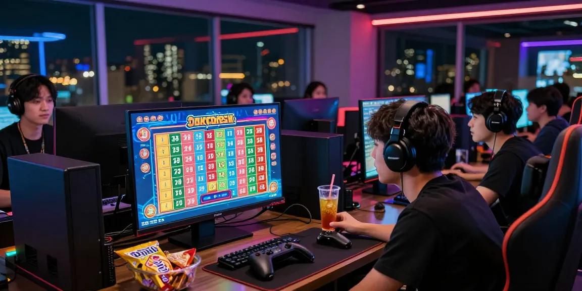 Komunitas lotto bersatu merayakan angka untung pada malam hari.