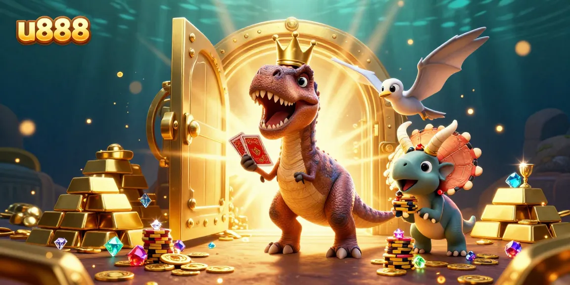 Experience thrilling gameplay at u888, where a fun dinosaur-themed casino adventure awaits!