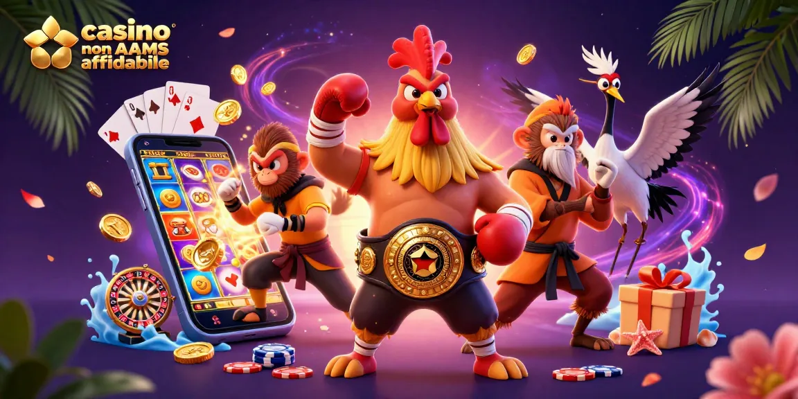 Partecipa a un gameplay emozionante con casino non AAMS affidabili che presentano vibranti personaggi 3D ed elementi di gioco dinamici.