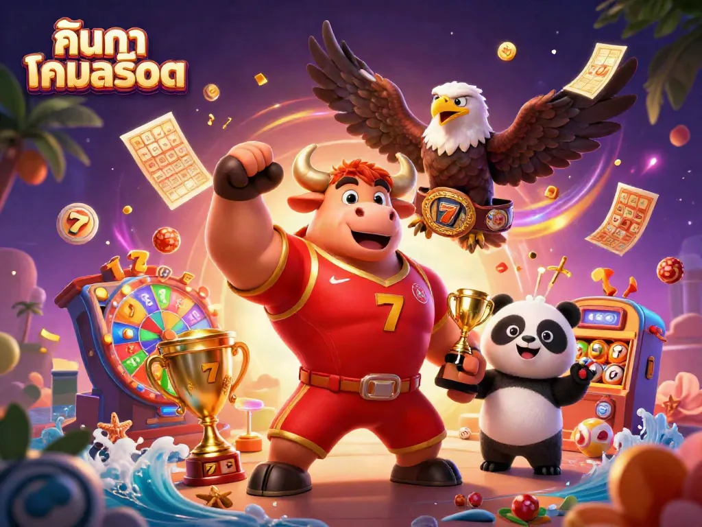 Experience the excitement of finding slots with ค้นหาเกมสล็อต, featuring dynamic characters and game elements in action.