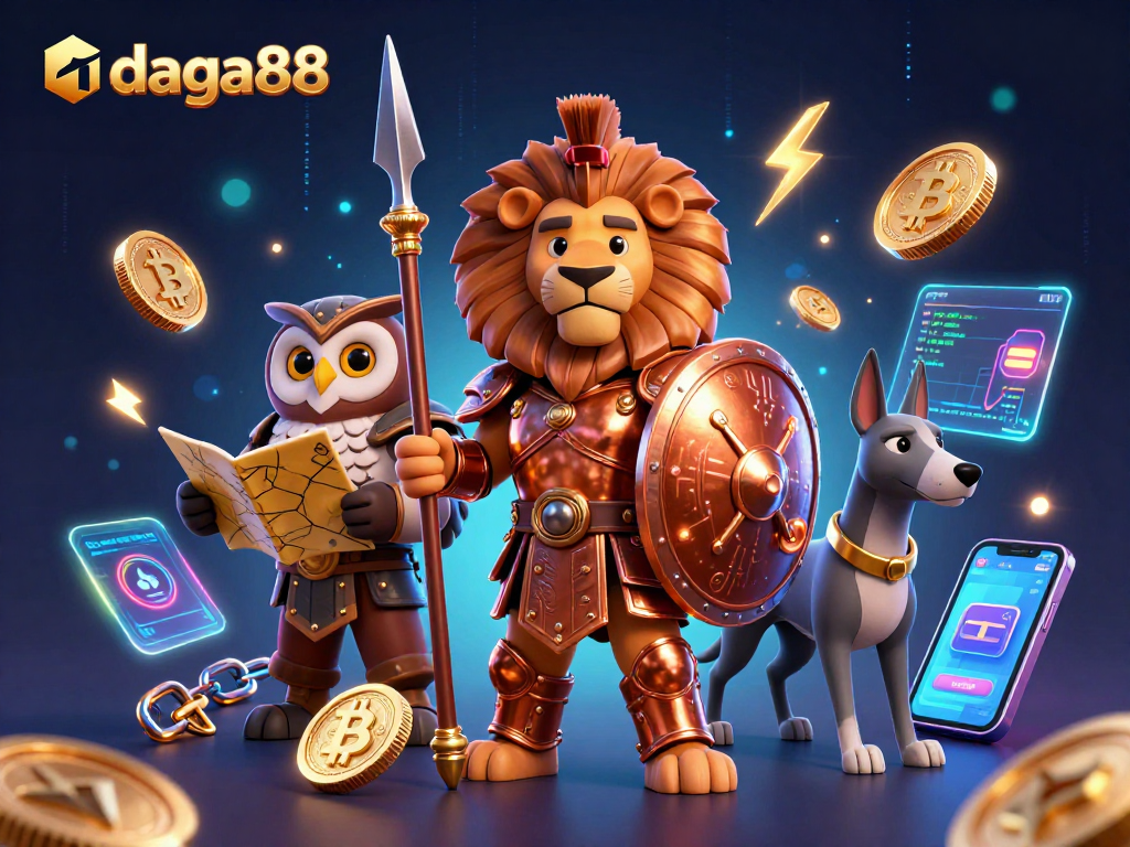Daga88 delivers thrilling cockfighting action with elite 3D characters and crypto elements.