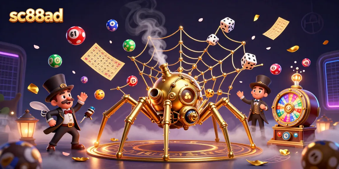 Experience big wins and jackpots at sc88ad with this vibrant casino-themed illustration.