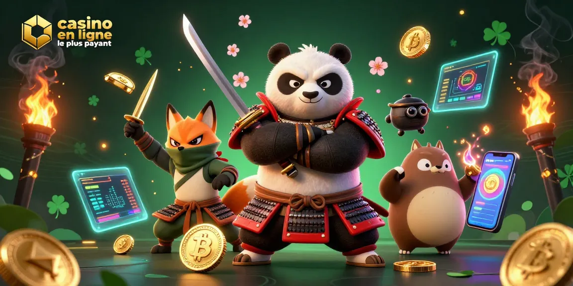 Jouer au casino en ligne le plus payant pour gagner des gains élevés avec des personnages animés.