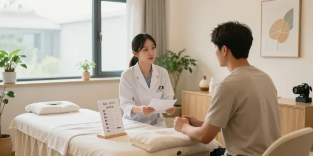충주OP 프라이빗 상담 공간에서 고객에게 맞춤형 상담을 제공하는 모습