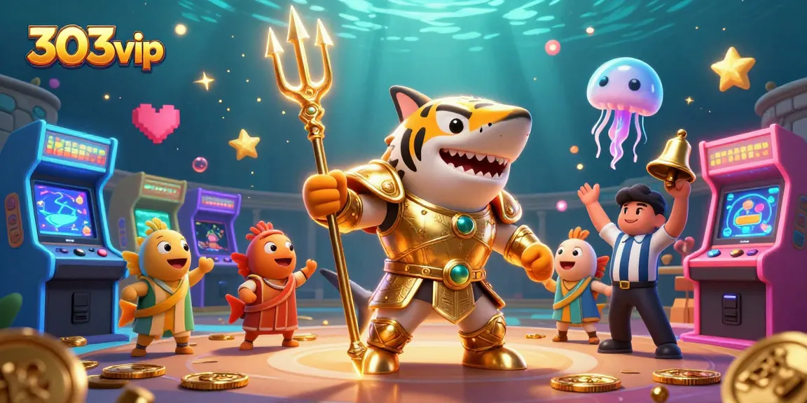 Experience the thrill of 303vip online gaming with dynamic casino elements and vibrant characters.