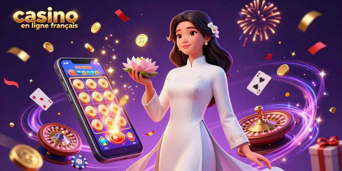 Vivez l'excitation du casino en ligne français avec des machines à sous tournantes et des éléments de jeu vibrants.