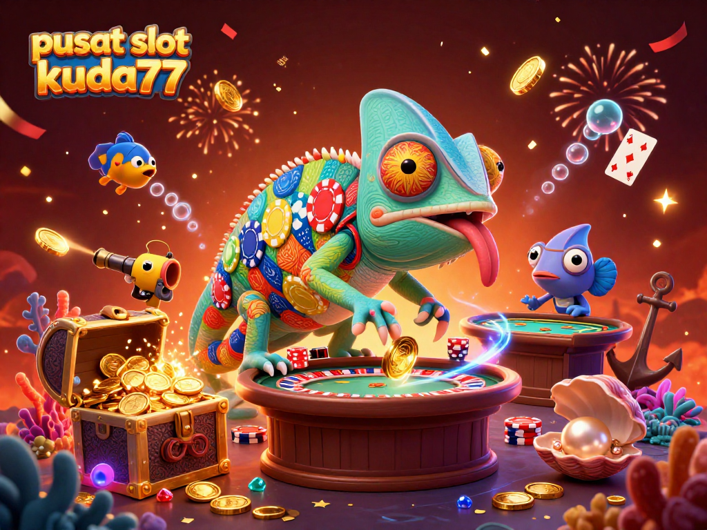 Mainkan pusat slot kuda77 dengan kasino chameleon dan harta karun bawah laut yang melimpah