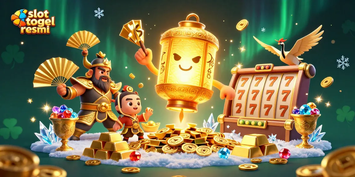Experience thrilling wins on slot togel resmi with dynamic gaming elements and vibrant illustrations.