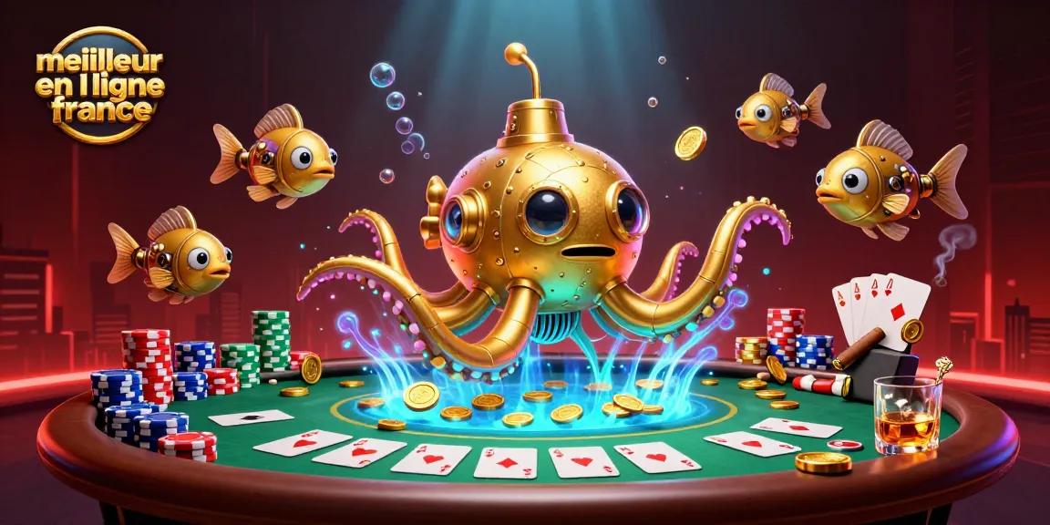 Explorez le meilleur casino en ligne France dans une illustration captivante de jeux de hasard