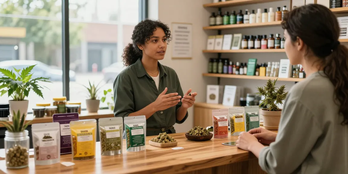 Explore the best hash in Canada with premium selections displayed in a cannabis dispensary.