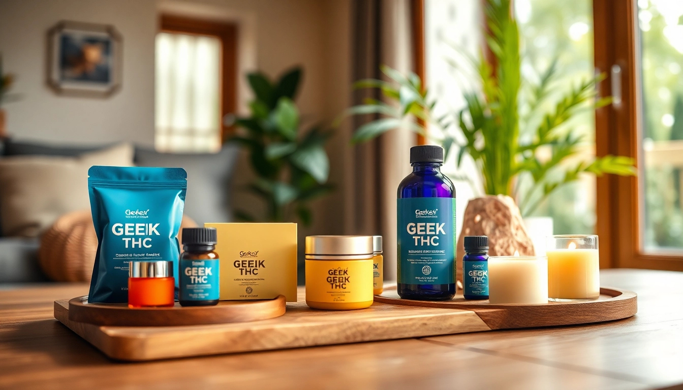 Experience the soothing ambiance of GEEK THC showcased in a serene home setting.
