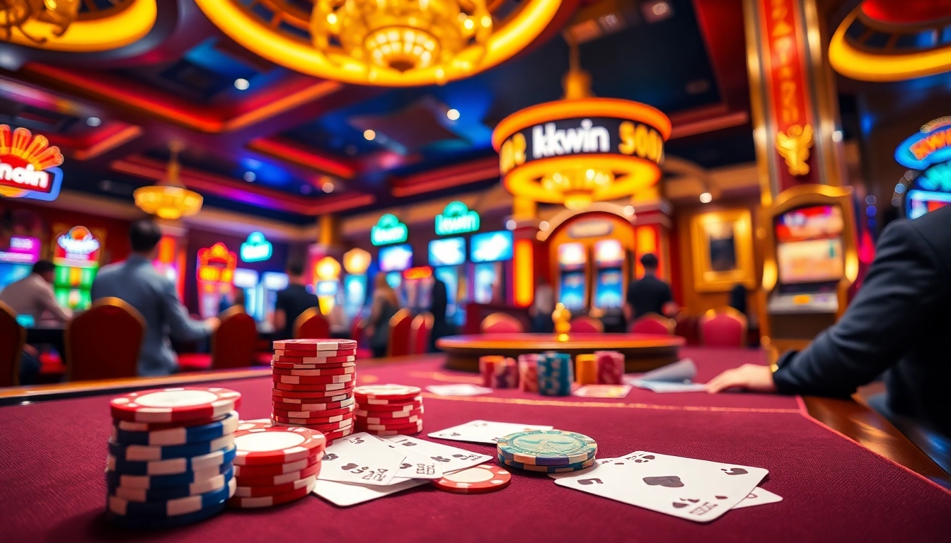 Experience the thrill of kkwin with vibrant poker gameplay and exciting casino atmosphere.