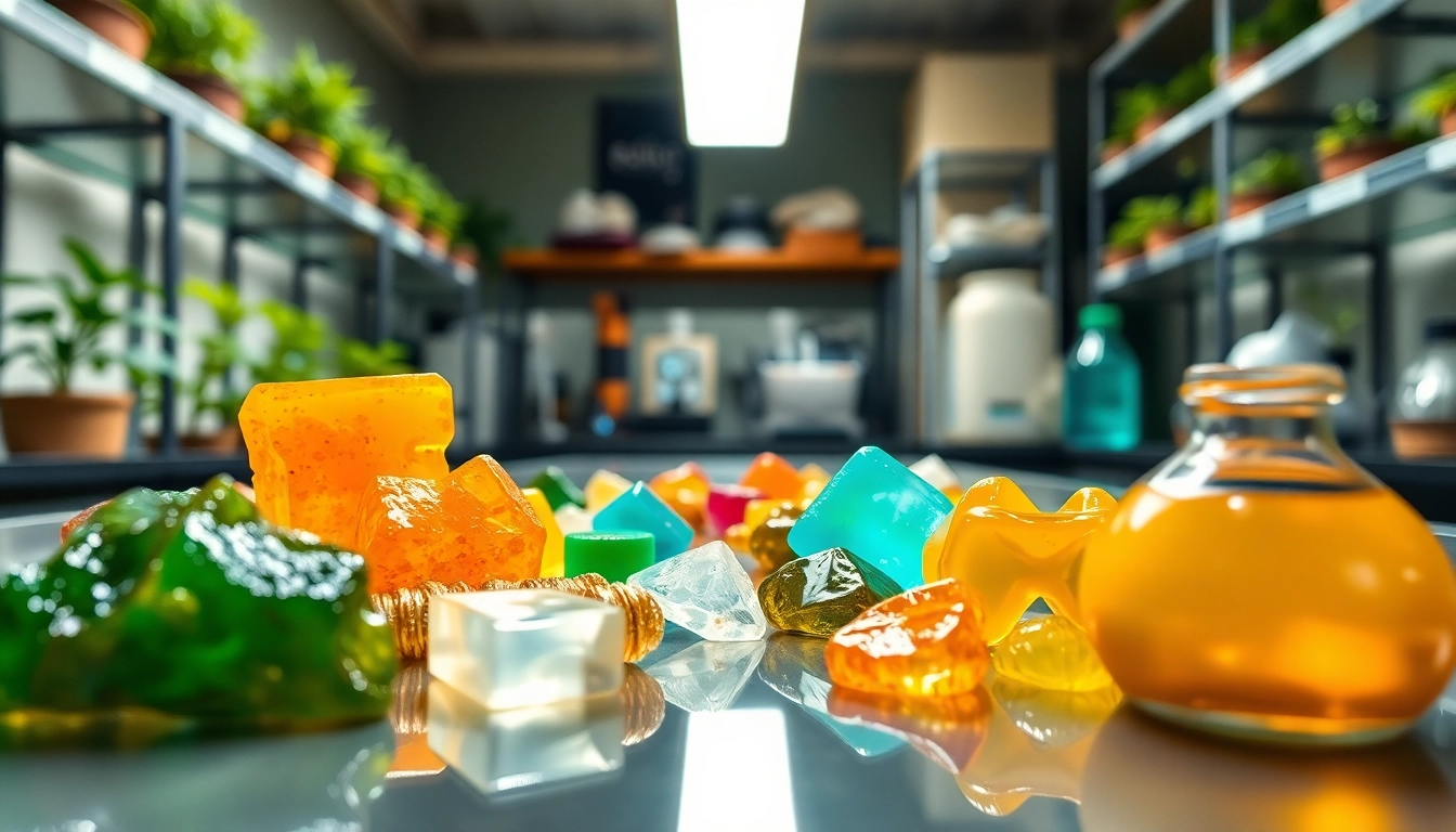 Exquisite cannabis concentrates displayed on glass, showcasing texture and quality.